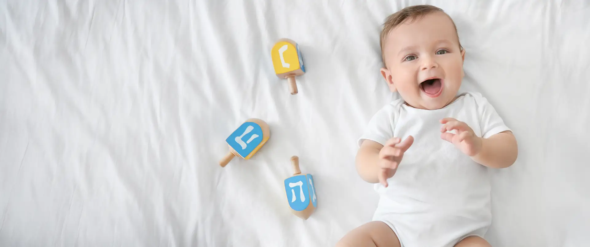 happy jewish baby